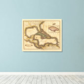 West-India Canvas Afdruk (Insitu (Houten vloer))