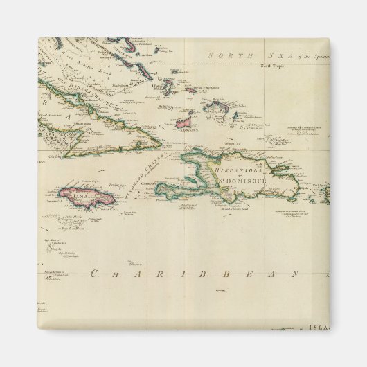 West-India Eilanden 2 Magneet (Voorkant)