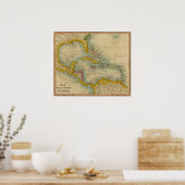 West-India Eilanden 2 Poster (Keuken)