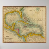 West-India Eilanden 2 Poster (Voorkant)