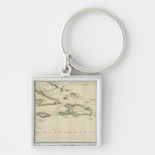 West-India Eilanden 2 Sleutelhanger (Voorkant)