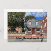 West India Goods Store in Salem Massachusetts Briefkaart (Voorkant / Achterkant)