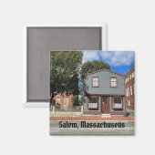 West India Goods Store in Salem Massachusetts Magneet (Voorkant / Achterkant)