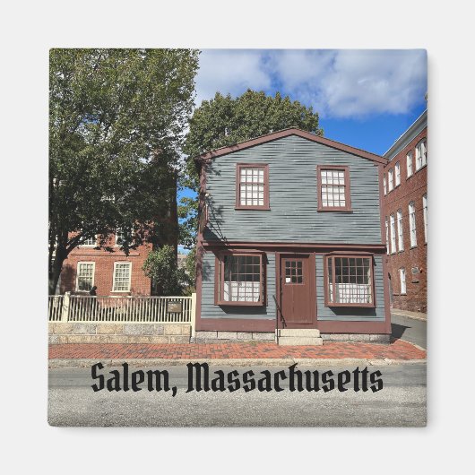 West India Goods Store in Salem Massachusetts Magneet (Voorkant)