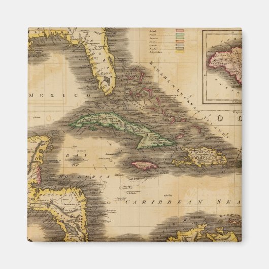 West-India Magneet (Voorkant)