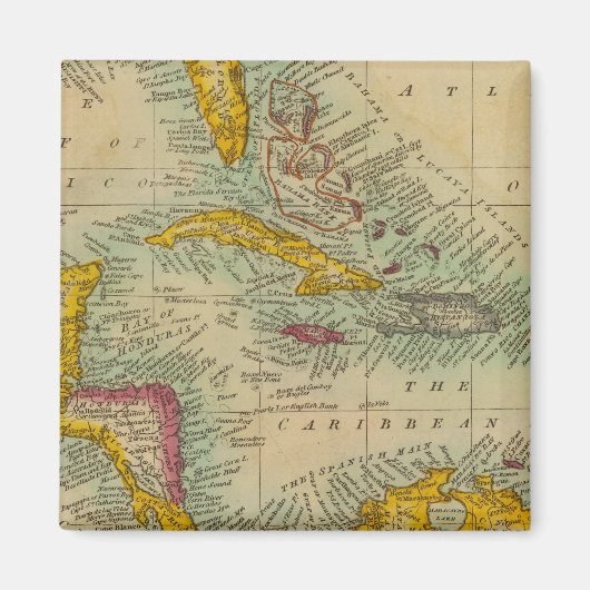 West-India Magneet (Voorkant)