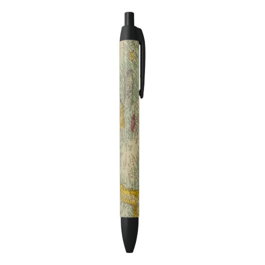 West-India Zwarte Inkt Pen (Achterkant (Verticaal))