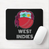 West Indian Cricket Fans Shirt Fans Gift West Indi Muismat (Met muis)