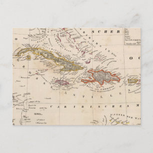 West Indies 10 Briefkaart