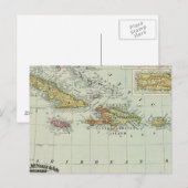 West Indies 11 Briefkaart (Voorkant / Achterkant)