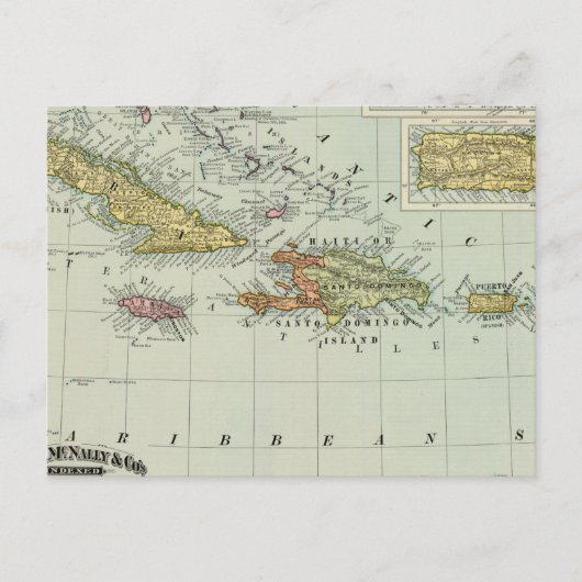 West Indies 11 Briefkaart (Voorkant)