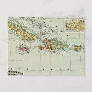 West Indies 11 Briefkaart