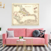 West Indies 11 Canvas Afdruk (Insitu (Woonkamer))
