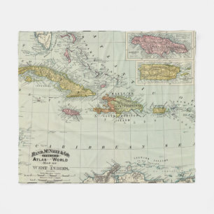 West Indies 11 Fleece Deken