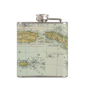 West Indies 11 Heupfles (Achterkant)