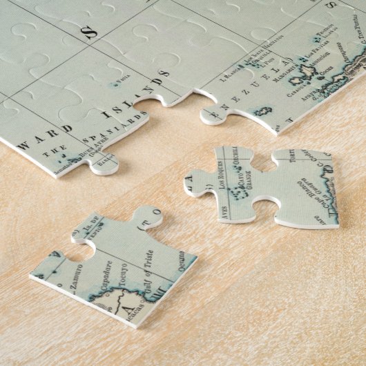 West Indies 11 Legpuzzel (Zijkant)