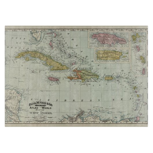 West Indies 11 Snijplank (Voorkant)