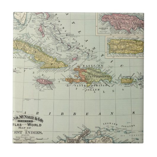 West Indies 11 Tegeltje (Voorkant)