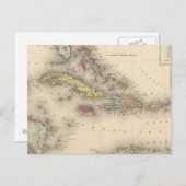 West Indies 12 Briefkaart (Voorkant / Achterkant)