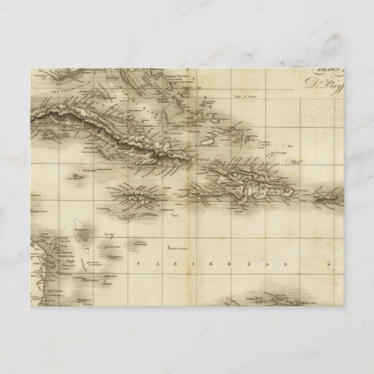 West Indies 13 Briefkaart (Voorkant)