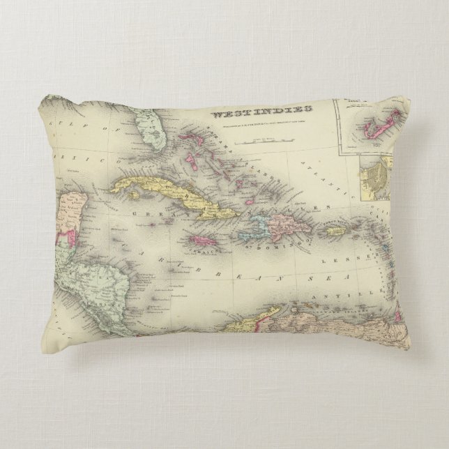 West Indies 13 Decoratief Kussen (Voorkant)