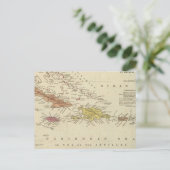 West Indies 14 Briefkaart (Staand voorkant)