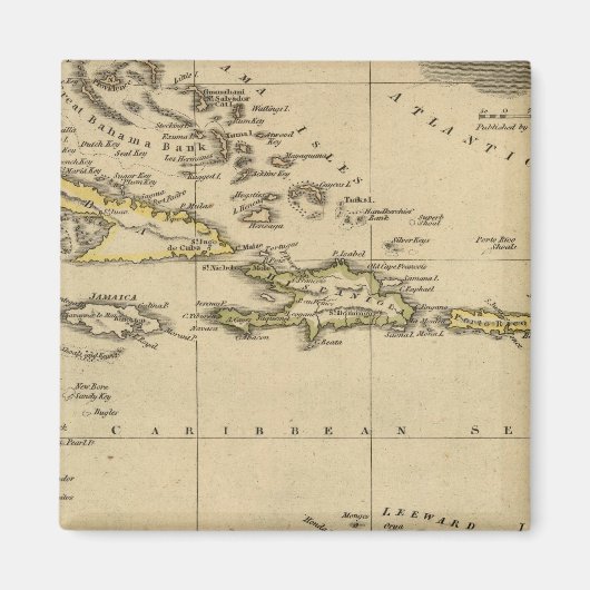 West Indies 15 Magneet (Voorkant)