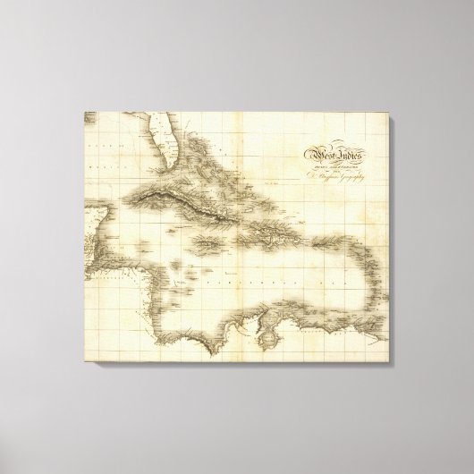 West Indies 17 Canvas Afdruk (Voorkant)