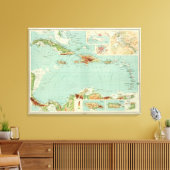 West Indies 2 Canvas Afdruk (Insitu (Woonkamer))
