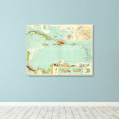 West Indies 2 Canvas Afdruk (Insitu (Houten vloer))