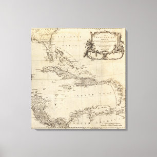 West Indies 2 Canvas Afdruk