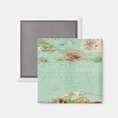 West Indies 2 Magneet (Voorkant / Achterkant)