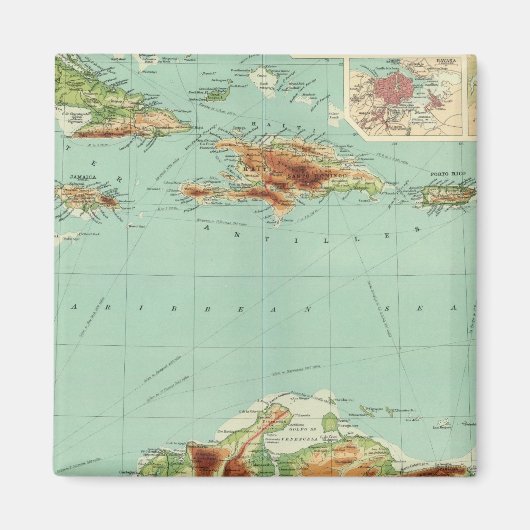 West Indies 2 Magneet (Voorkant)