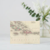 West Indies 3 Briefkaart (Staand voorkant)