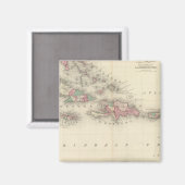 West Indies 3 Magneet (Voorkant / Achterkant)