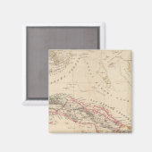 West Indies 3 Magneet (Voorkant / Achterkant)
