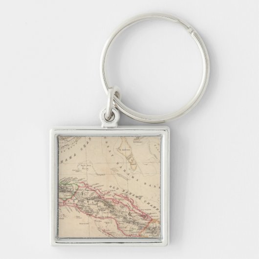 West Indies 3 Sleutelhanger (Voorkant)