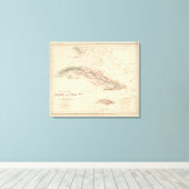 West Indies 4 Canvas Afdruk (Insitu (Houten vloer))