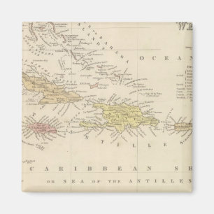 West Indies 4 Magneet