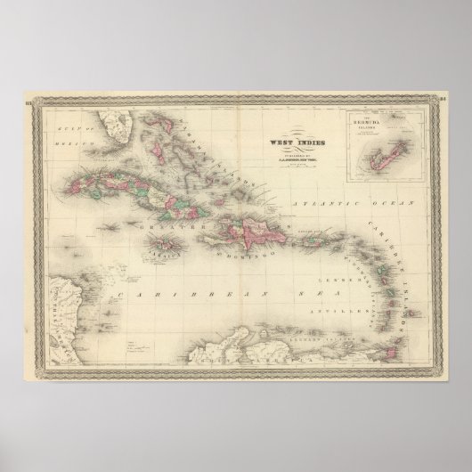 West Indies 5 Poster (Voorkant)