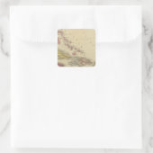 West Indies 5 Vierkante Sticker (Tas)