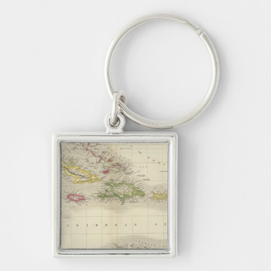 West Indies 6 Sleutelhanger (Voorkant)