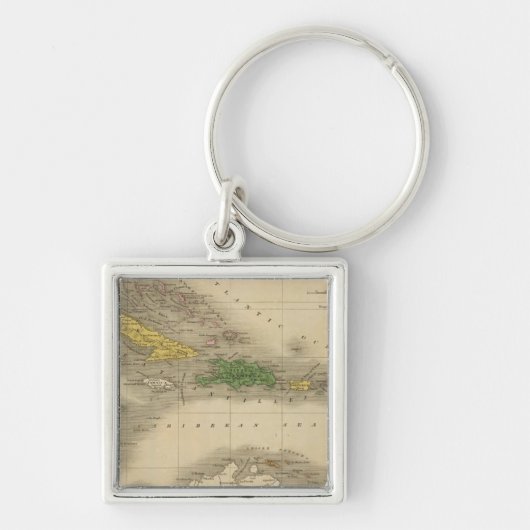 West Indies 7 Sleutelhanger (Voorkant)