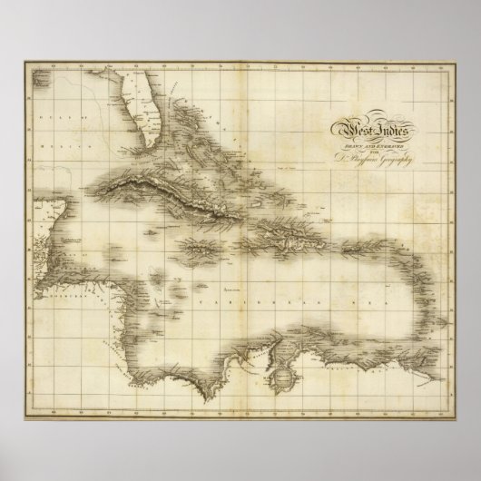 West Indies 8 Poster (Voorkant)