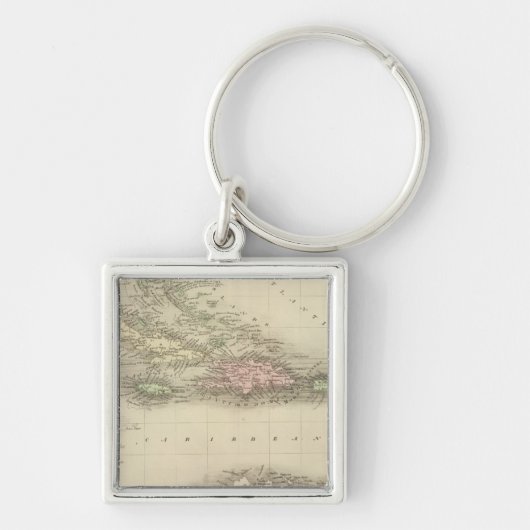 West Indies 8 Sleutelhanger (Voorkant)