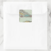 West Indies 8 Vierkante Sticker (Tas)
