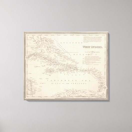 West Indies 9 Canvas Afdruk (Voorkant)