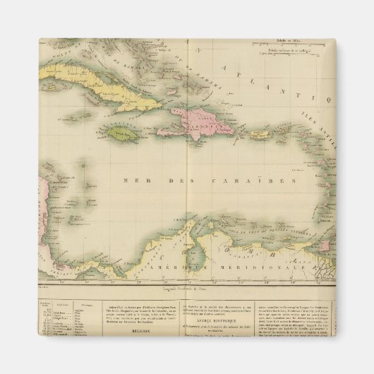 West Indies 9 Magneet (Voorkant)