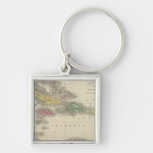West Indies 9 Sleutelhanger (Voorkant)