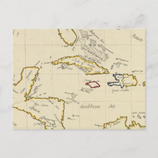 West Indies Briefkaart (Voorkant)